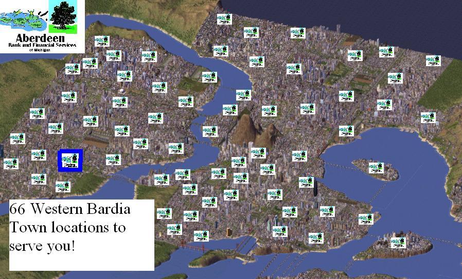Aberdeen Bank-Bardia Town Location Map